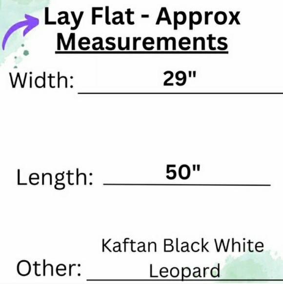 Kaftan Leopard Dress Maxi Cover Up Animal Print NEW 🦋 LAST 1 - Picture 9 of 11